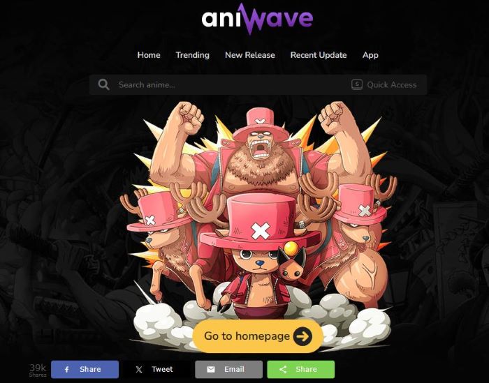 Aniwaveでアニメ視聴