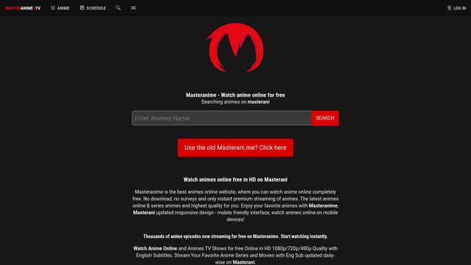 Masteranimeで吹き替えアニメ視聴